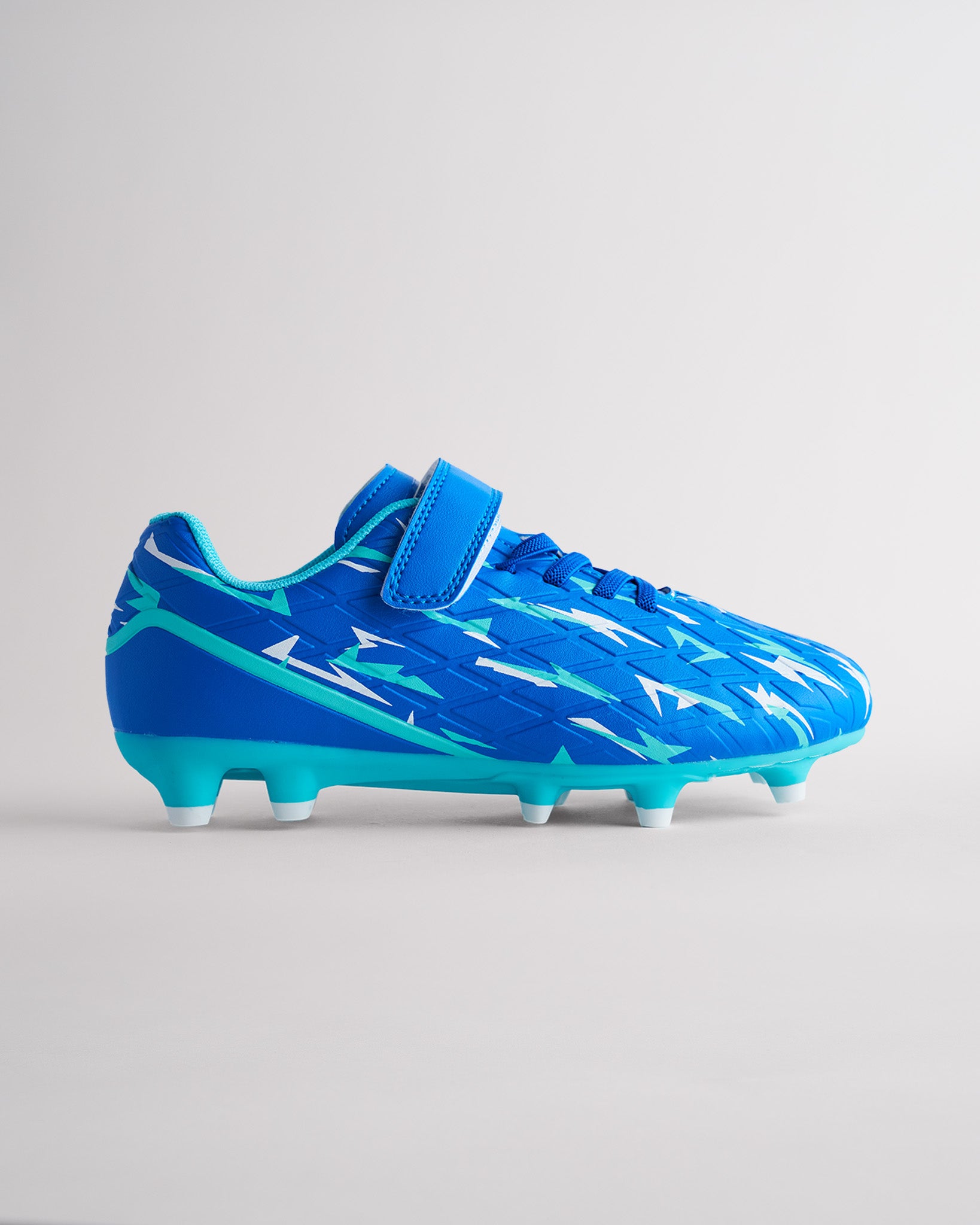 In A Flash Kids Soccer Cleats in Electric Blue