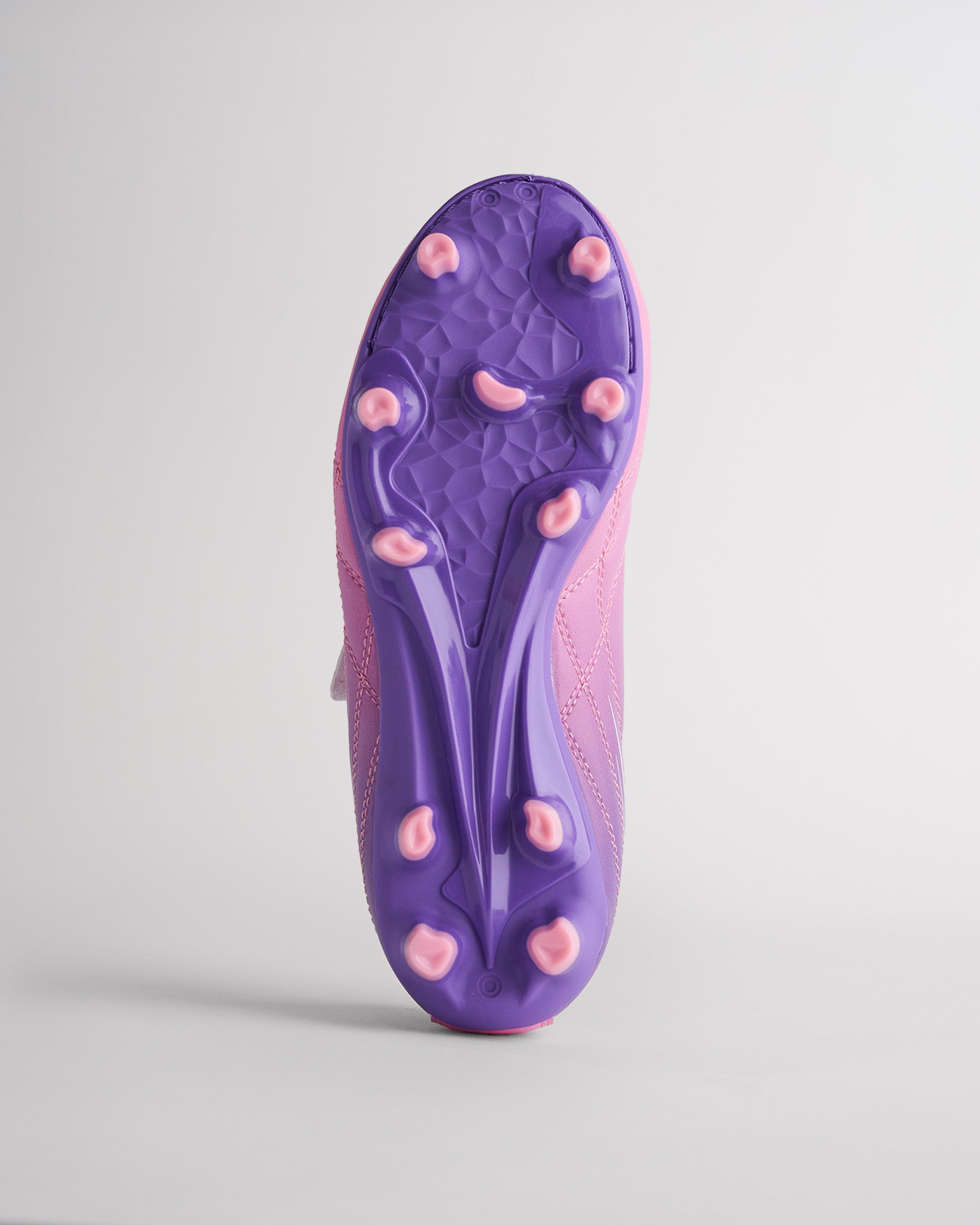 Kids Unisex Field Soccer Cleats in Violet Blush
