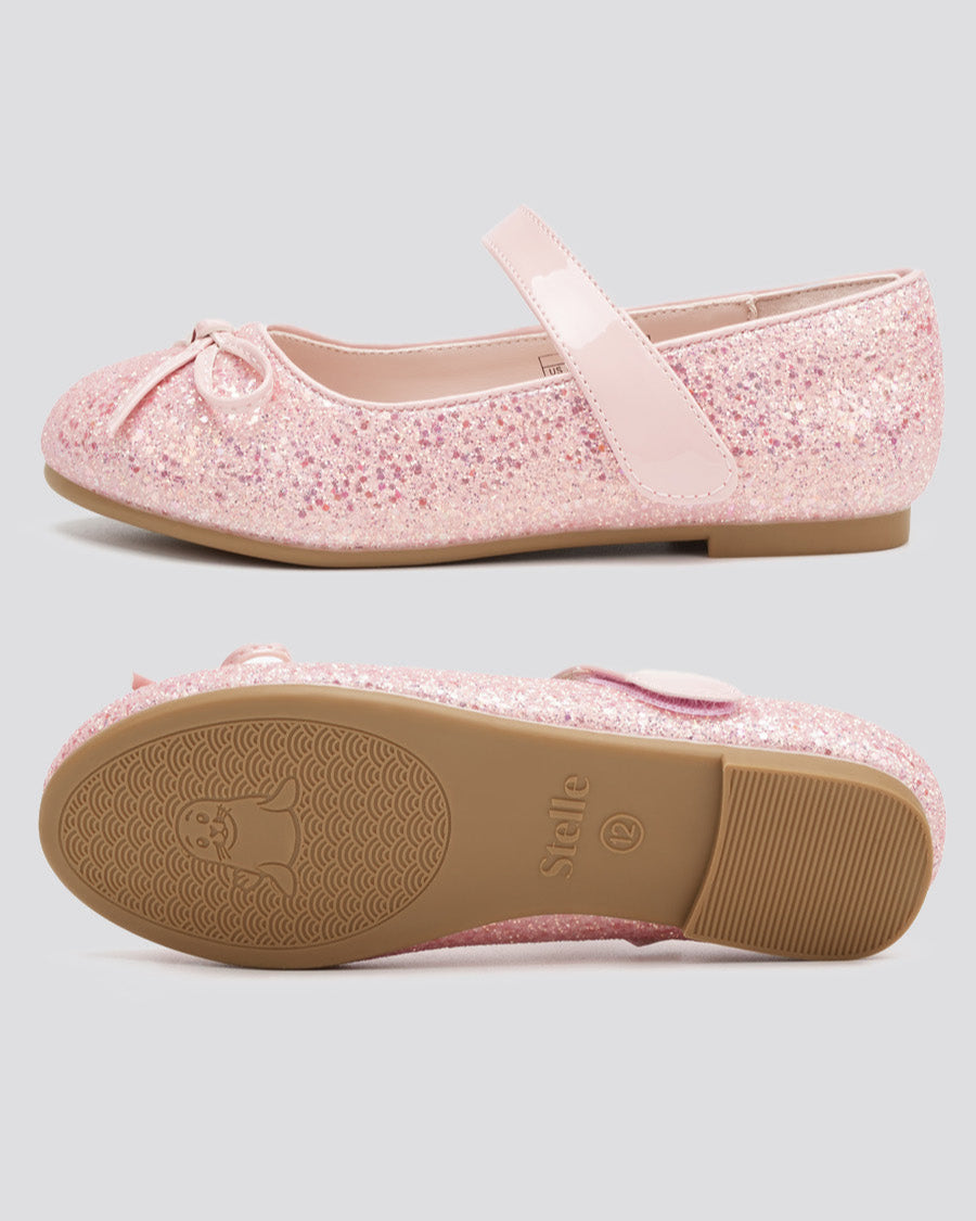 Pink Girls Classic Mary Jane Shoes