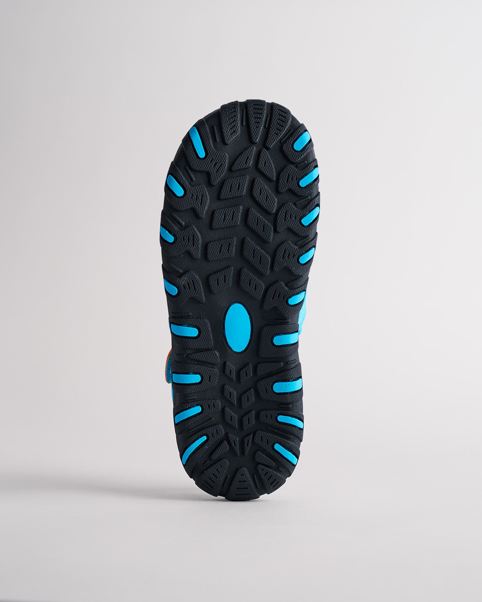 Kids Closed Toe Sport Sandals in Acid Blue