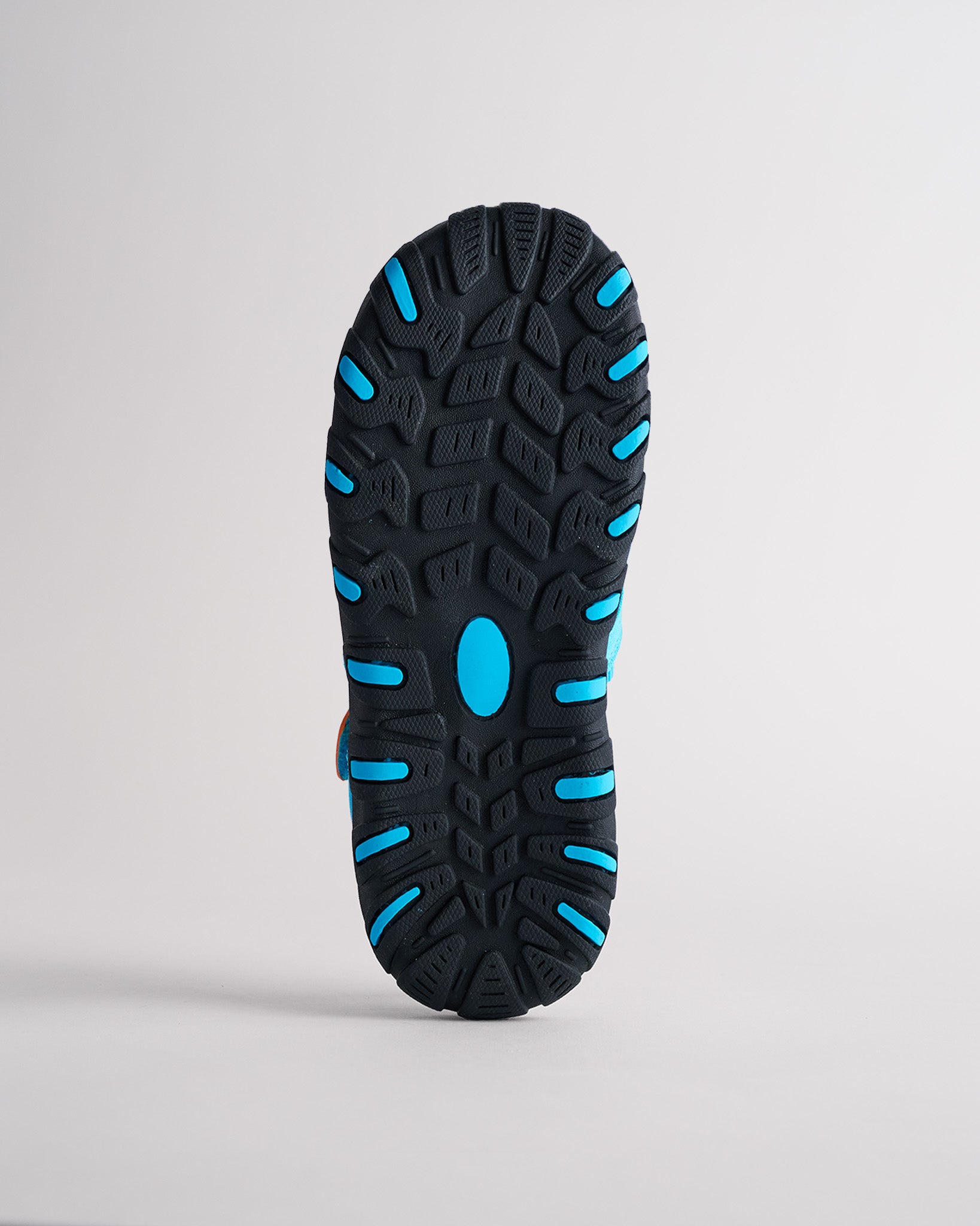 Kids Closed Toe Sport Sandals in Acid Blue