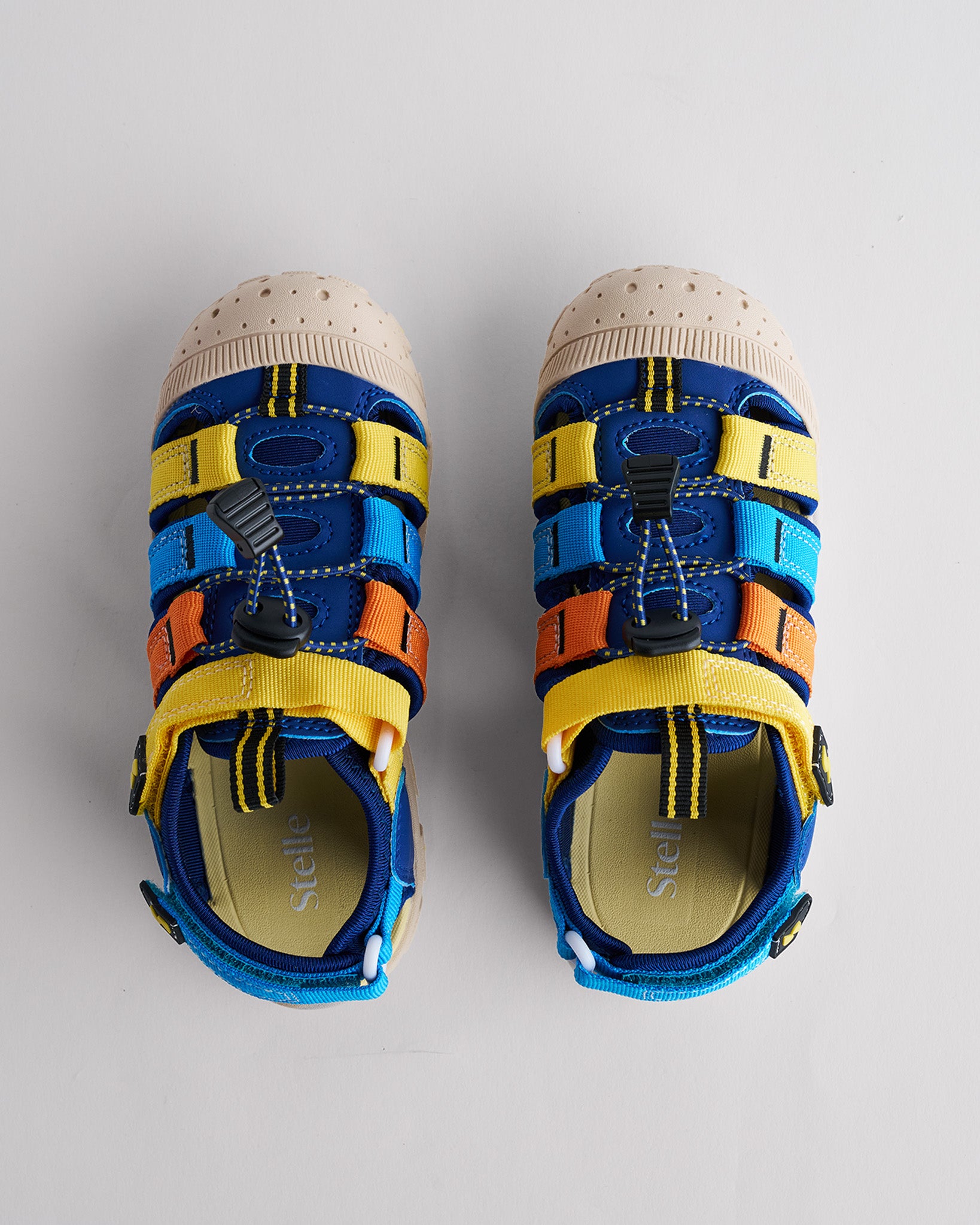 Kids Closed Toe Sport Sandals in Solar Pop