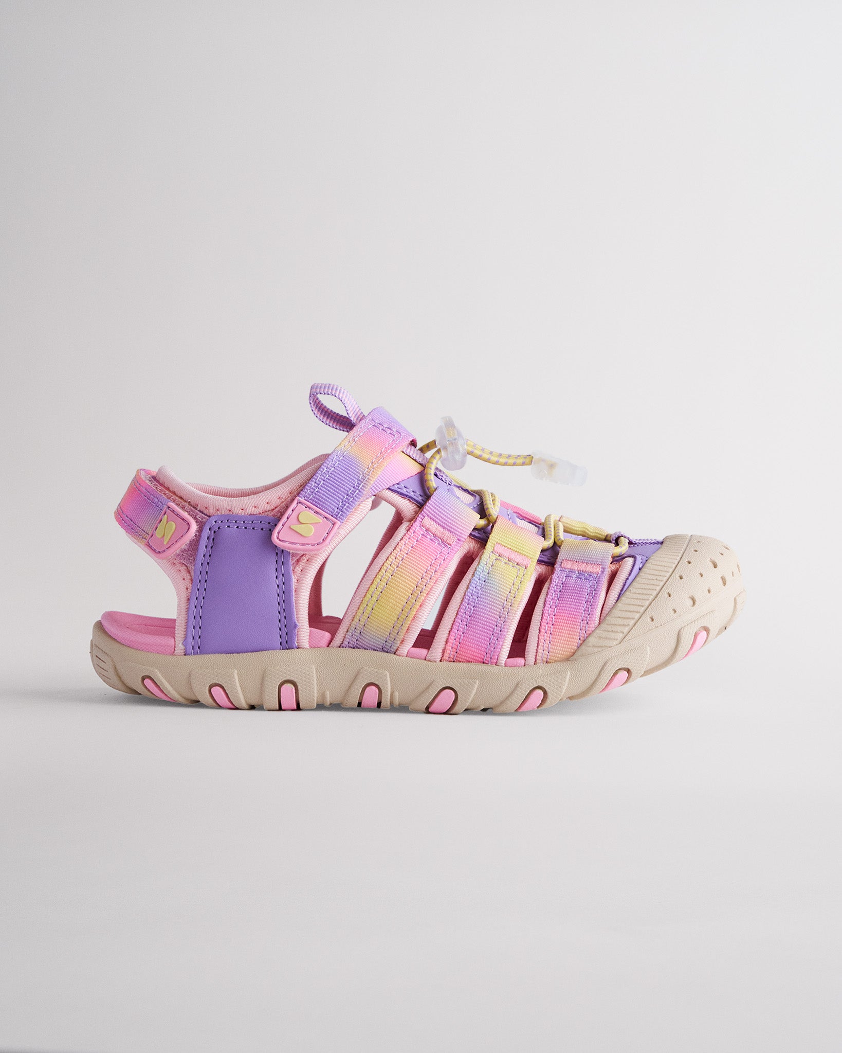 Kids Closed Toe Sport Sandals in Sunset Glow