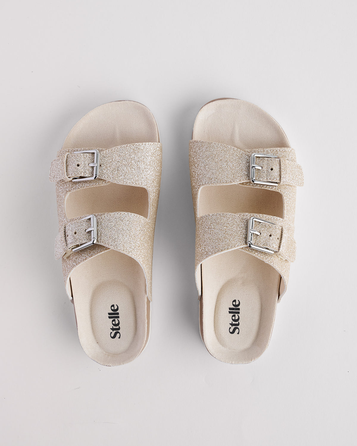 Kids Casual Slip on Sandal in Champagne