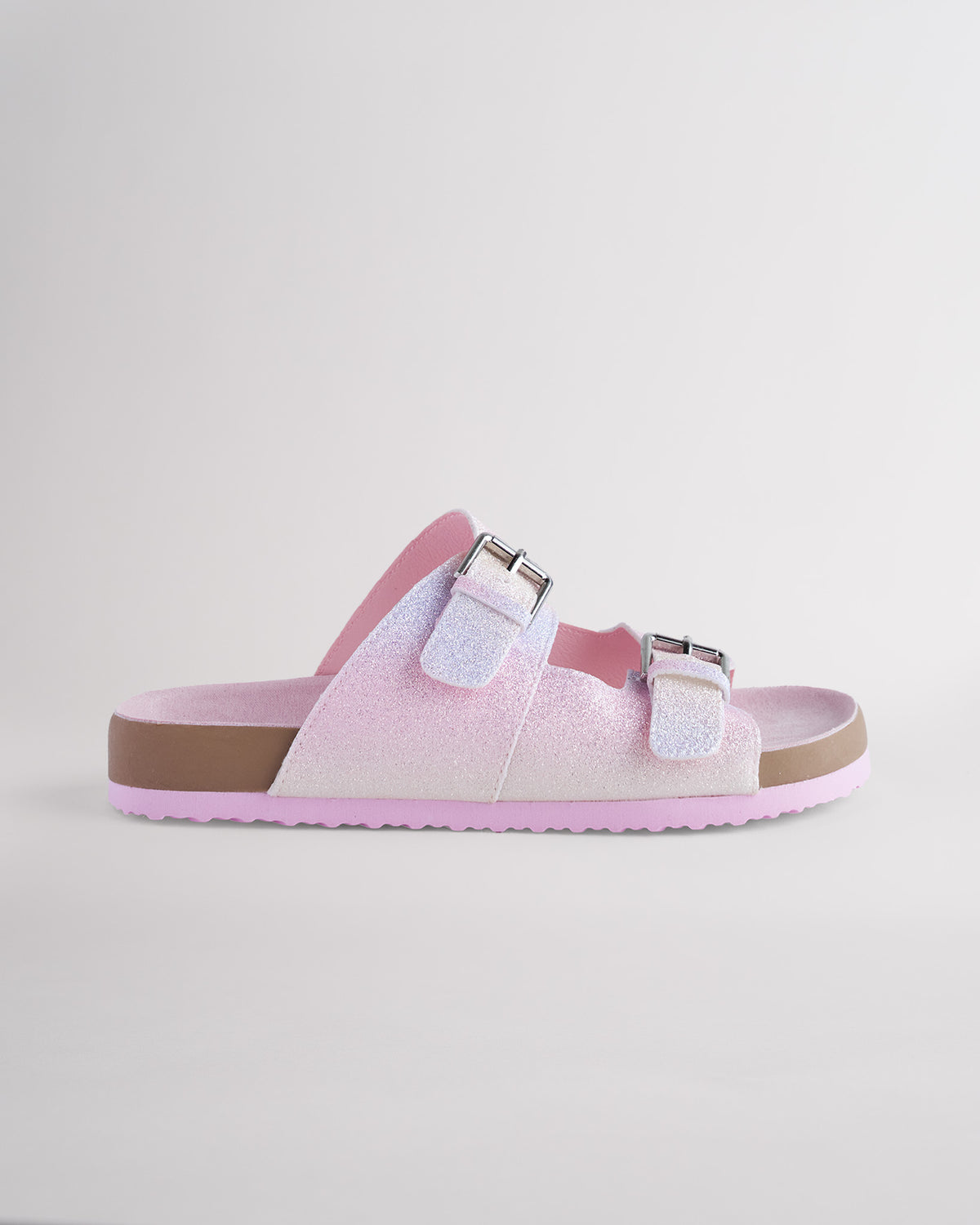 Kids Casual Slip on Sandal in Rainbow