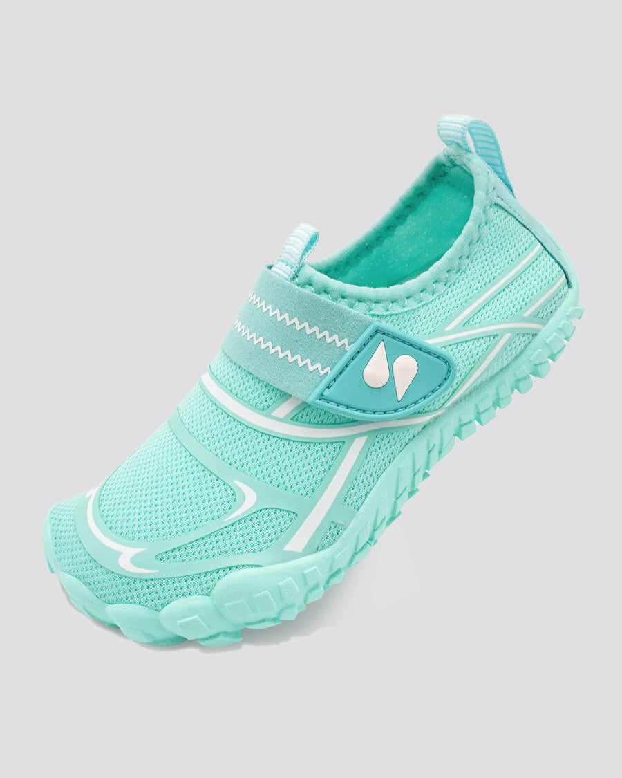 Mint Green Kids Water Shoes