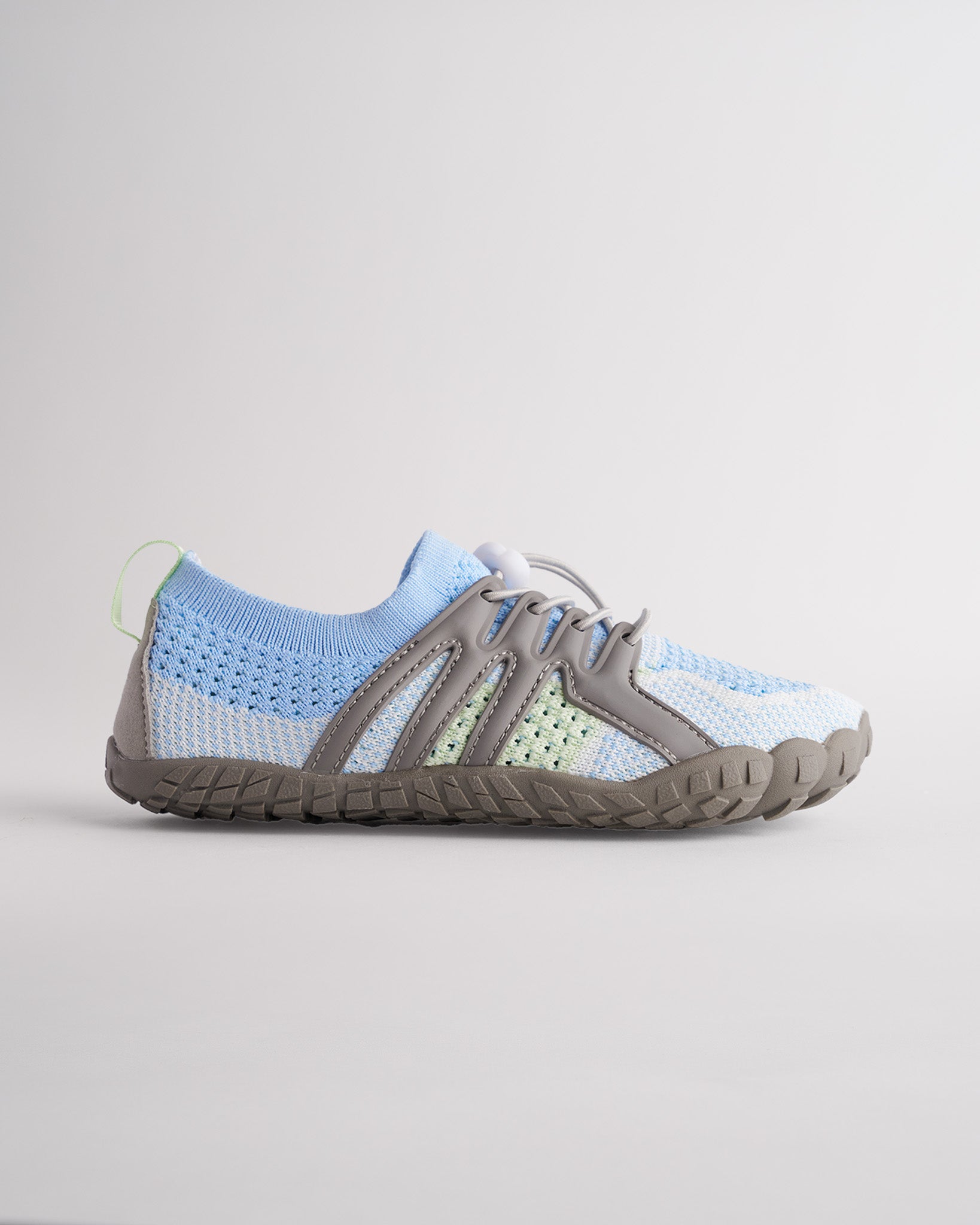 Kids Water Shoes with Adjustable Laces in Icy Blue
