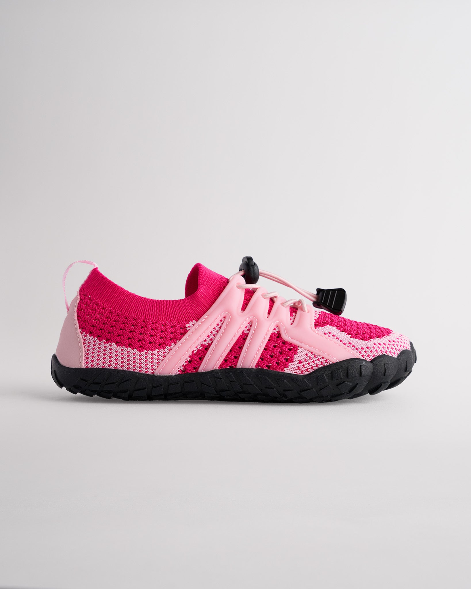 Kids Water Shoes with Adjustable Laces in Strawberry Milkshake