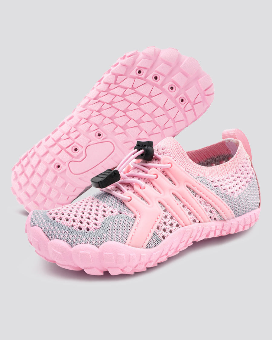 Pink Water Shoes with Adjustable Laces