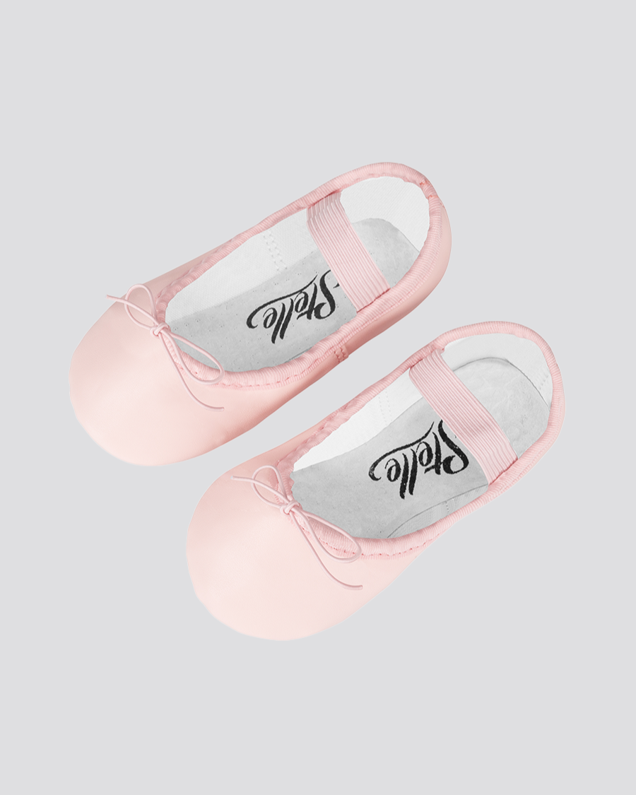 Ballet Pink Kids PU Ballet Shoes