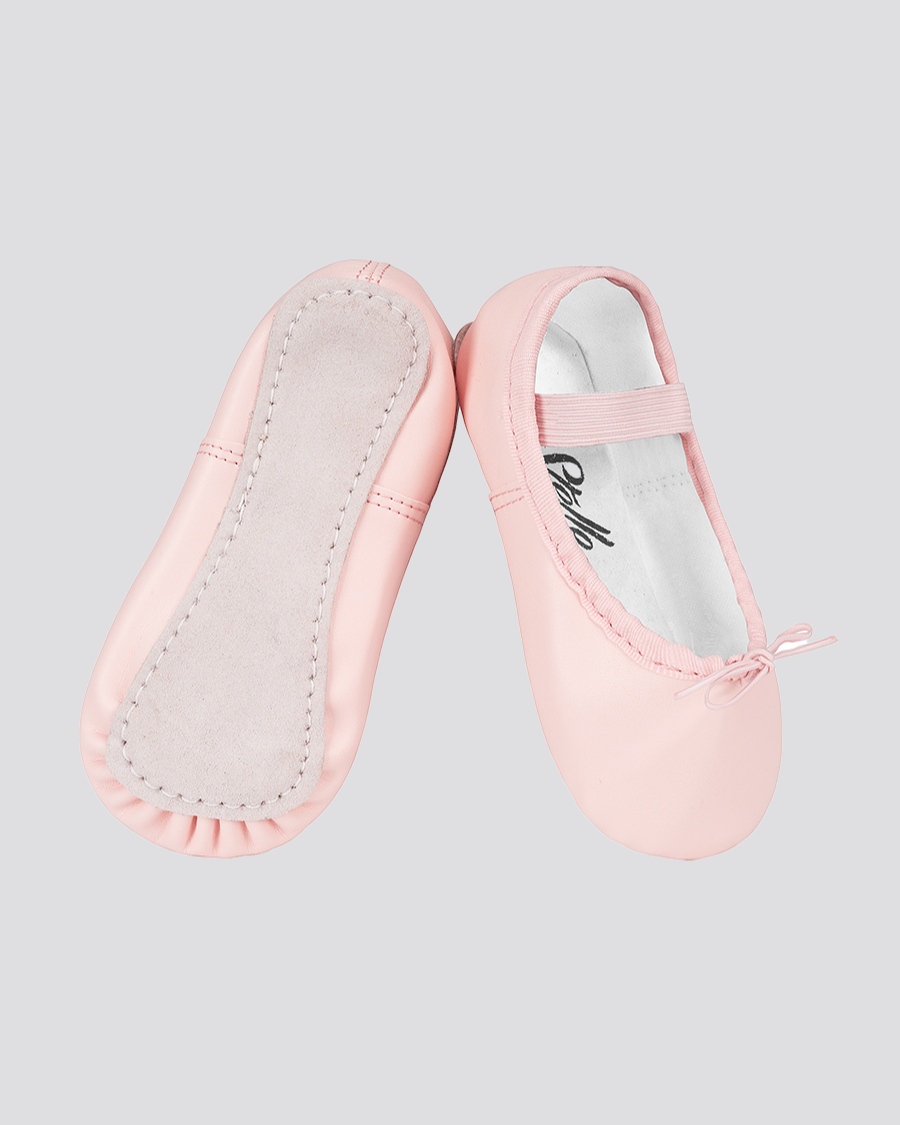 Ballet Pink Kids PU Ballet Shoes