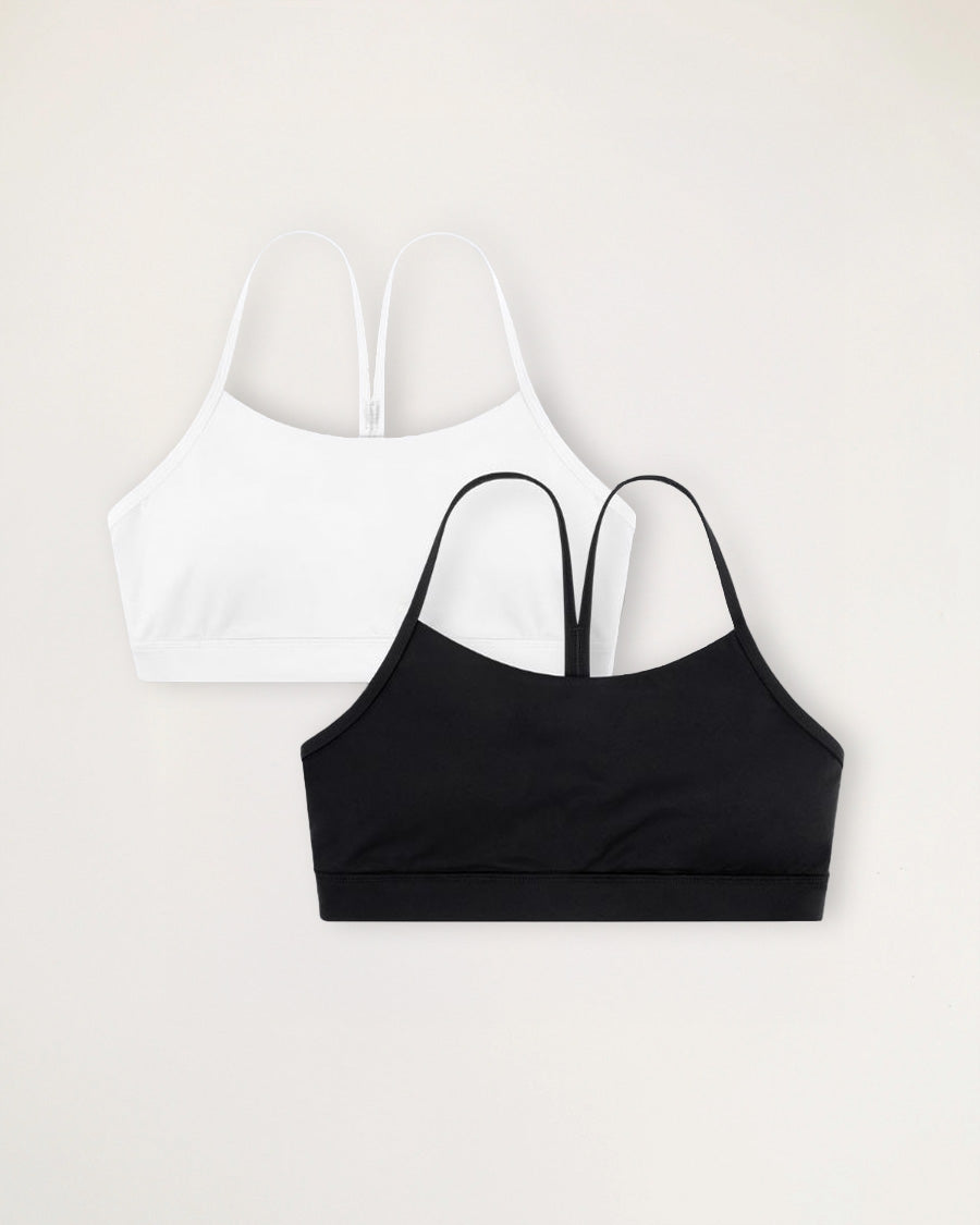 Girls Y-Back Sports Bra 2-pack