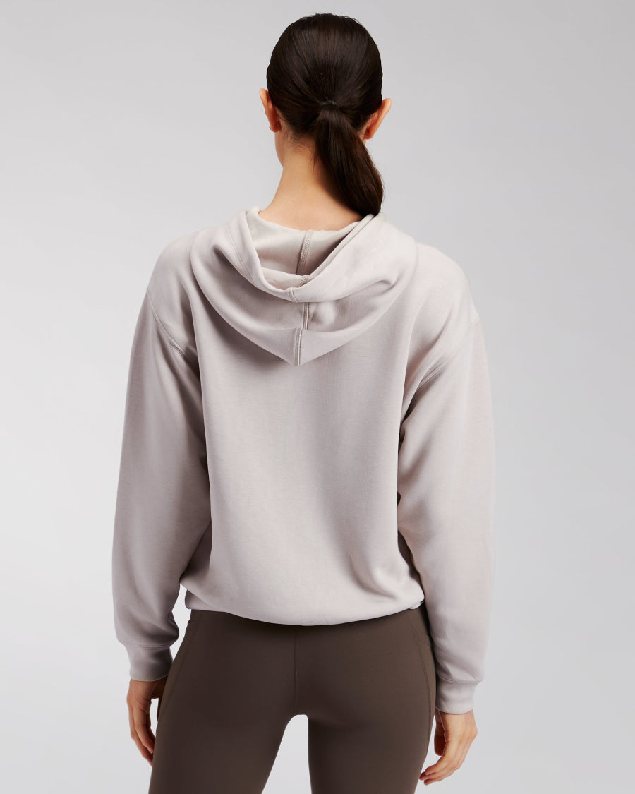 Oat Milk Fit Flex Athletic Hoodie