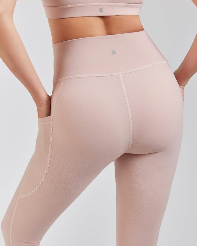 Rose Clay SoftLuxe Yoga Pants with Pockets