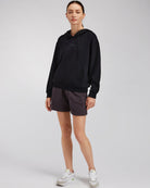 Black Fit Flex Athletic Hoodie