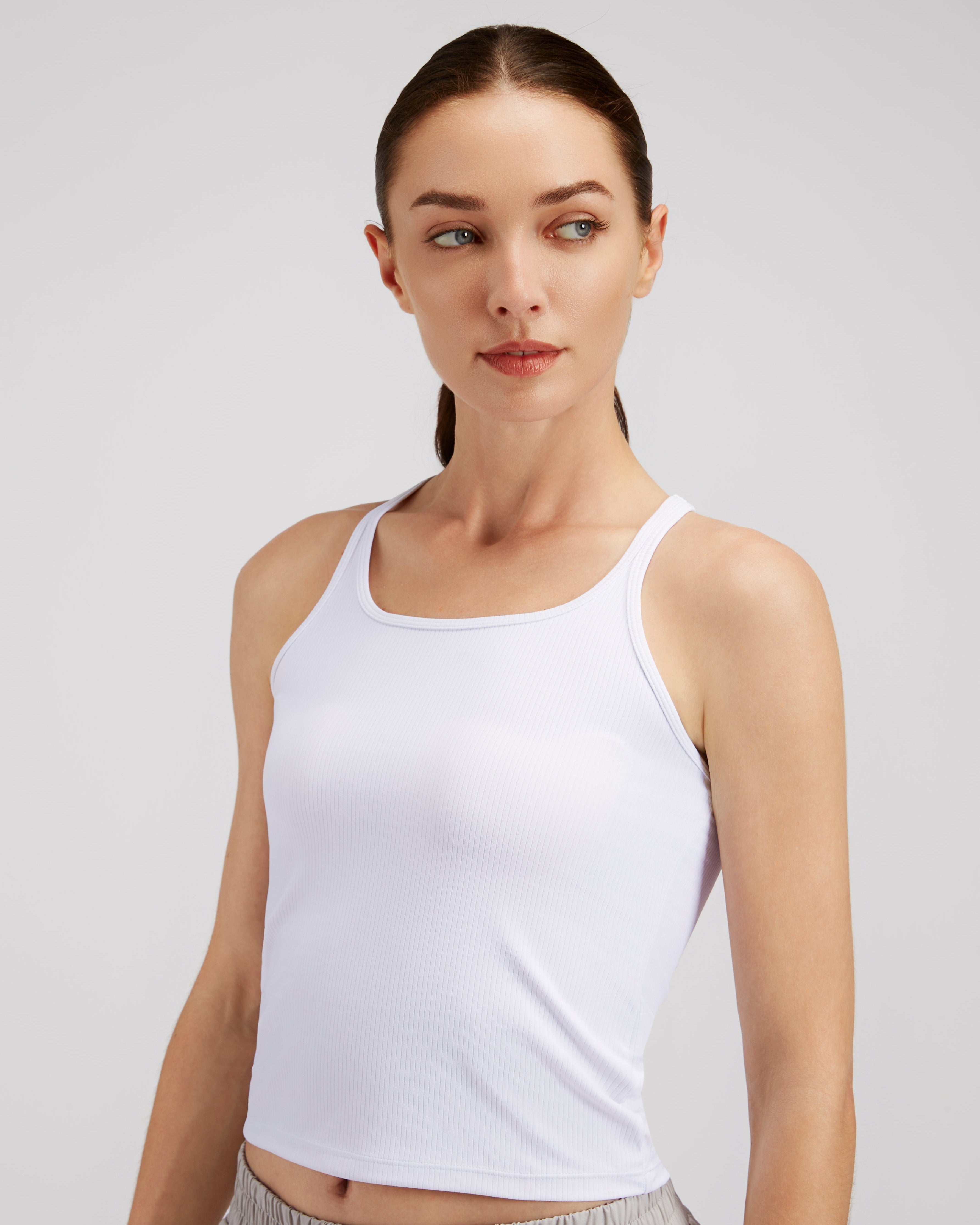White Ultimate Movement Tank Top