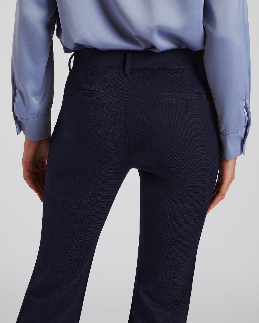 Navy Women Business Casual Work Pants  | Bootcut