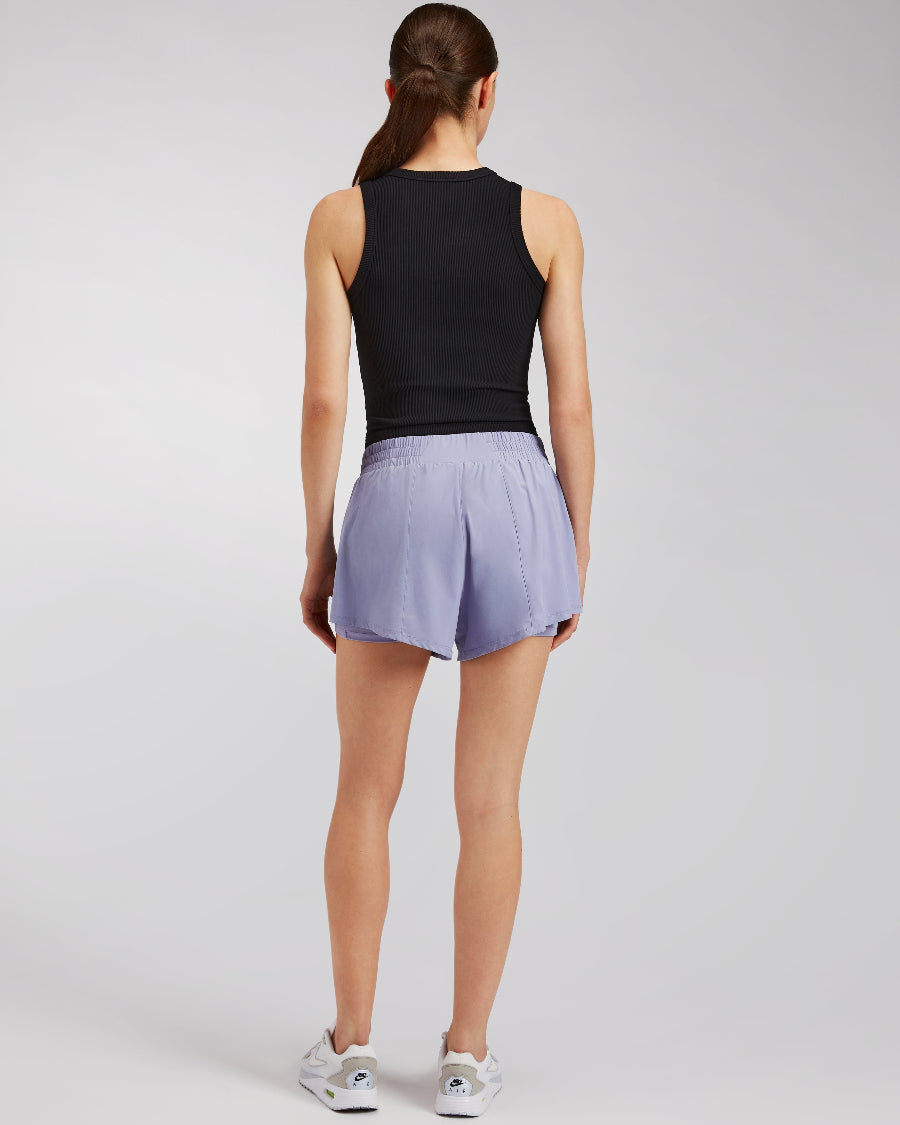 Black Ribbed Tank Top
