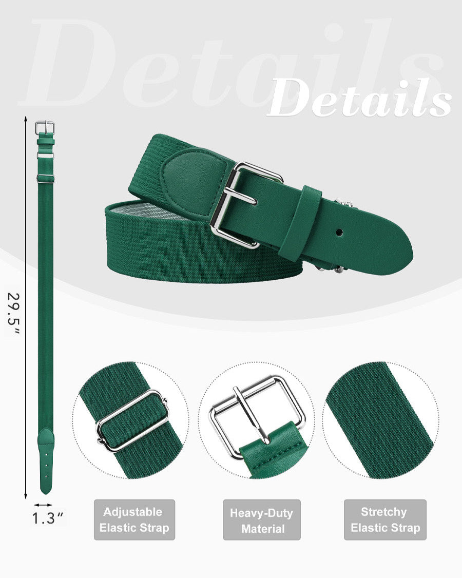 Evergreen Youth Elastic Baseball/Softball Belt - View 2