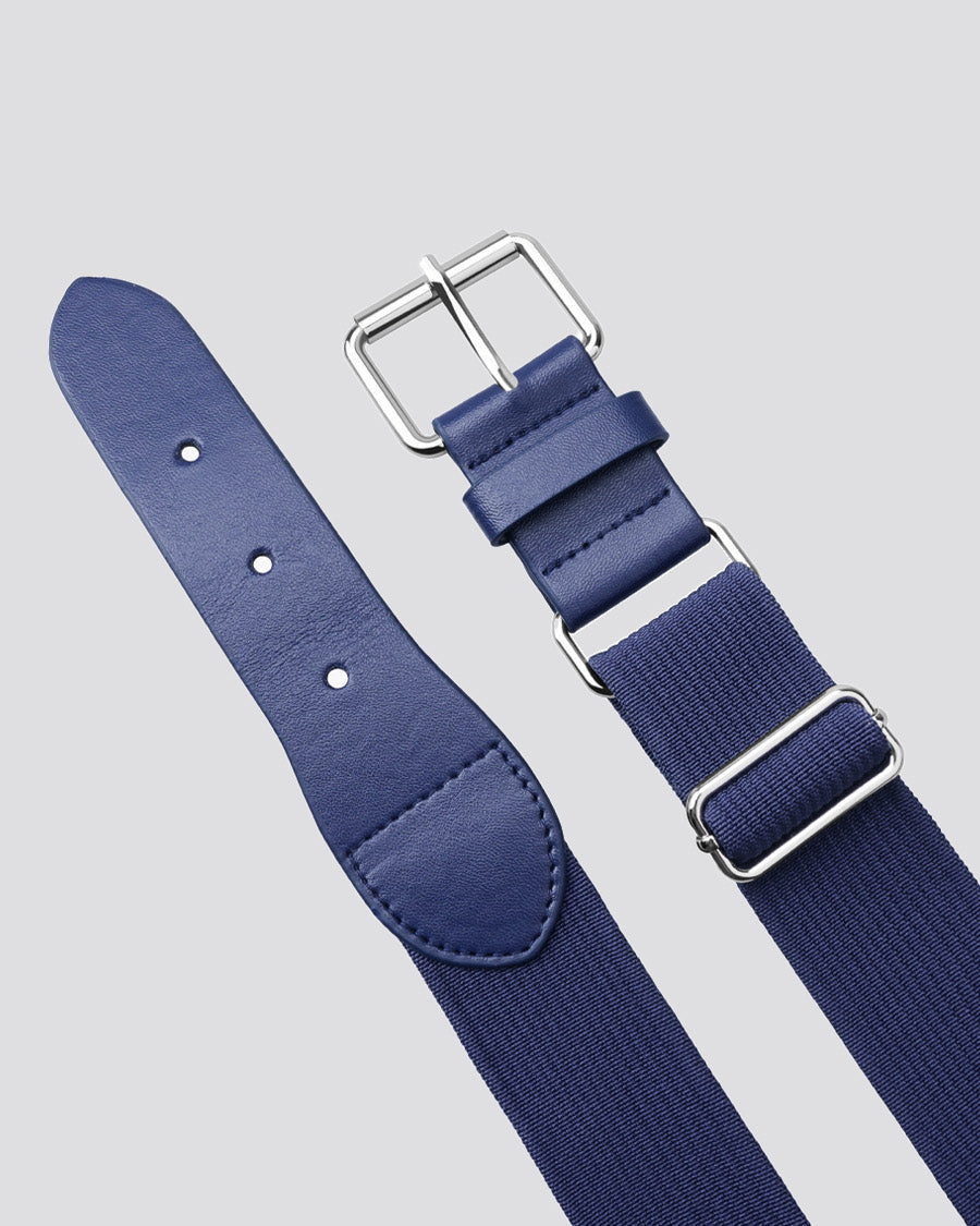 Navy Adults Elastic Baseball/Softball Belt - View 3