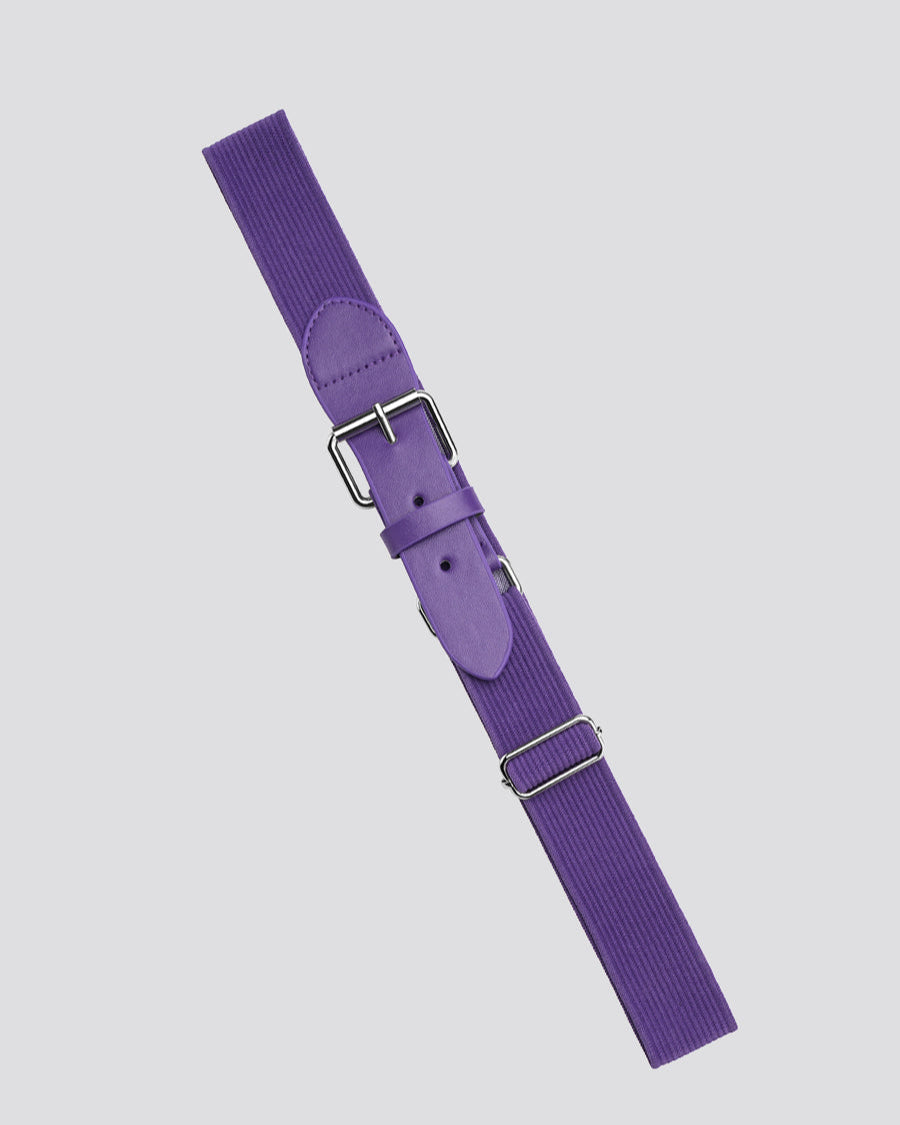 Purple Youth Elastic Baseball/Softball Belt - View 2