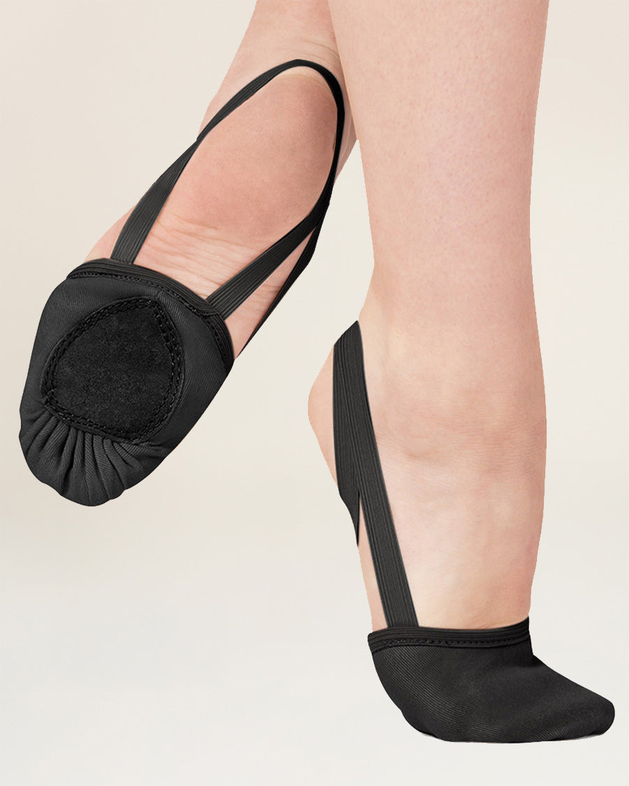 Black Canvas Pirouette Shoes