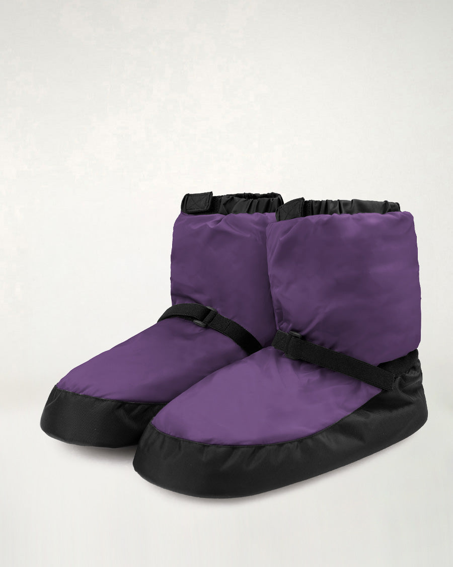 Purple Adults Ballet Warm Up Booties
