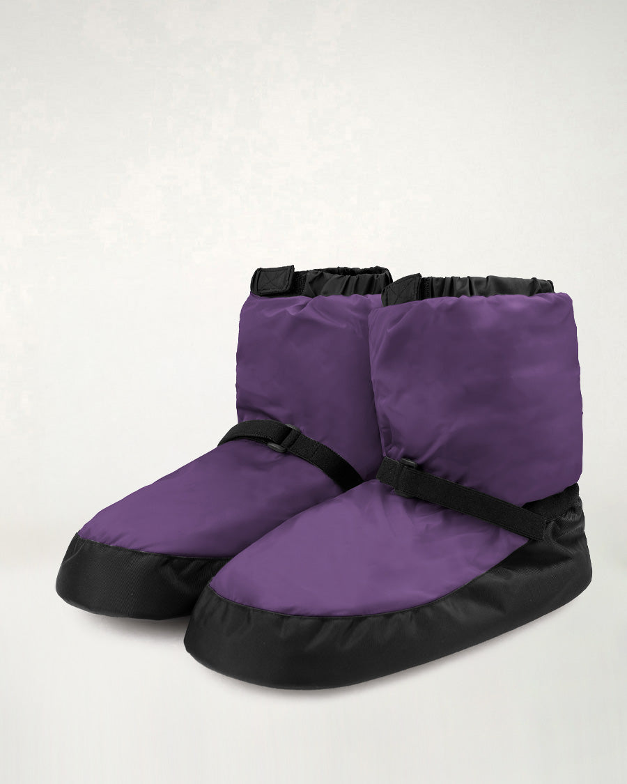 Purple Kids Ballet Warm Up Booties