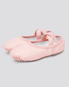 Pink Kids PU Leather Ballet Shoes