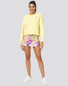 Pina Colada Crop Oversized Sweatshirt