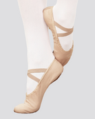 Sand Adults Stretch Canvas Split Sole Ballet Shoes