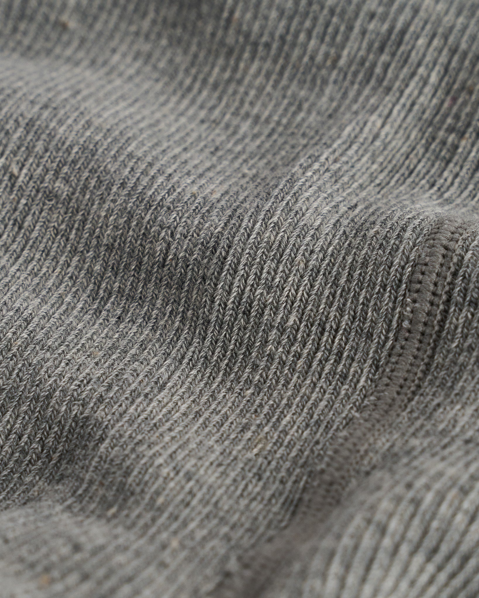 Girls Cotton Knit Tights in Grey (2-pack)