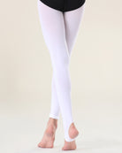 White Girls Ultra Soft Stirrup Tights