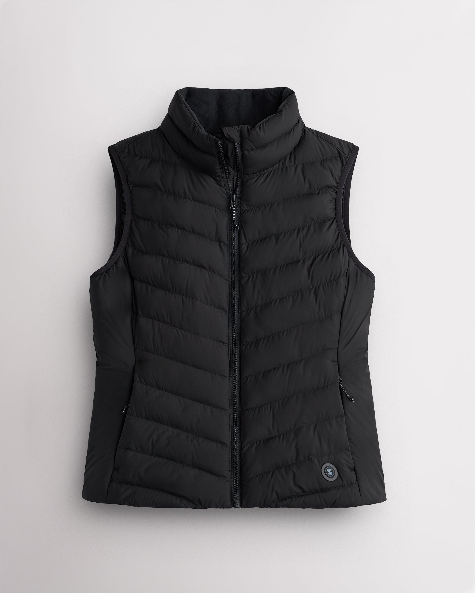 Women’s Heated Puffer Vest in Black