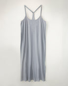 Light Heather Grey Cloud Essential Spaghetti Strap Slip Dress