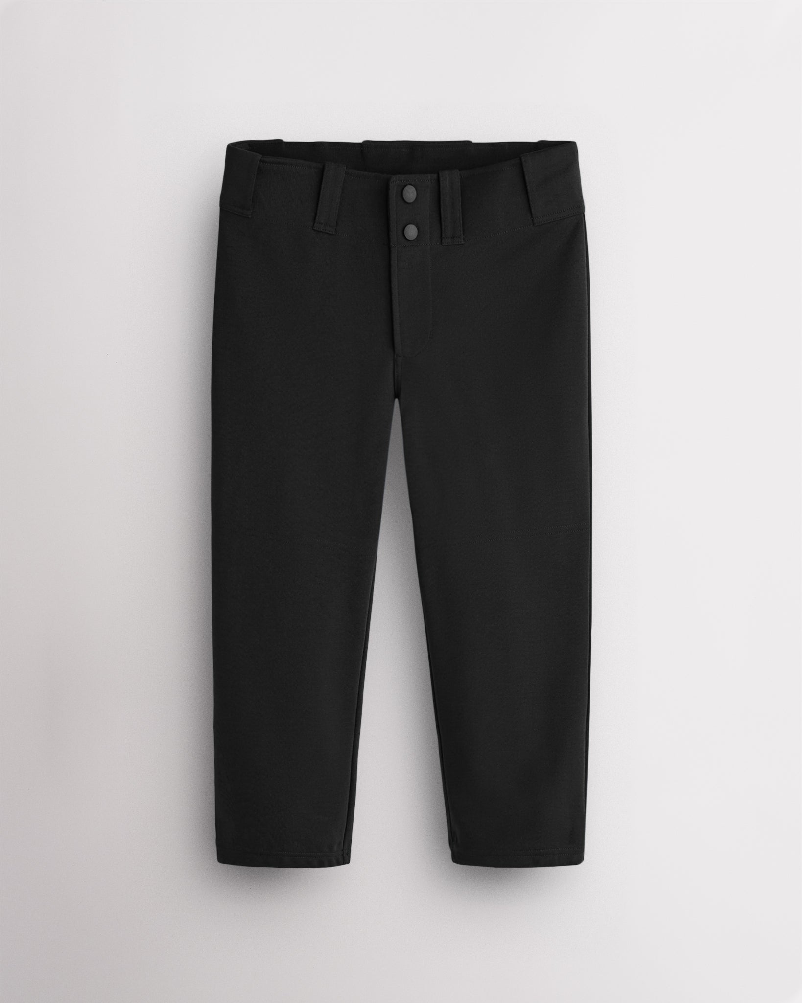 Women’s Mid-Calf Softball Pants in Black