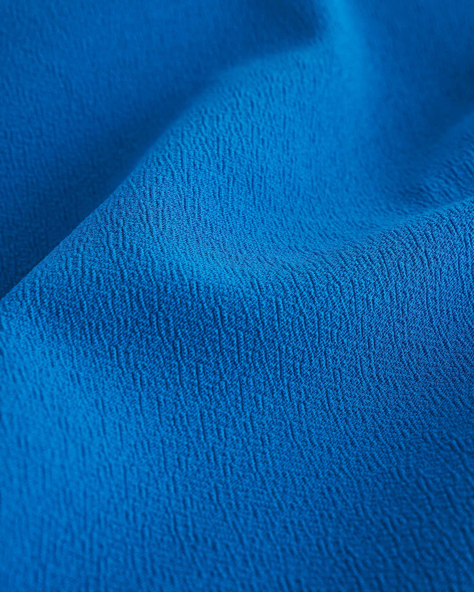 Women’s Knee-Length Flared Skirt in Electric Blue