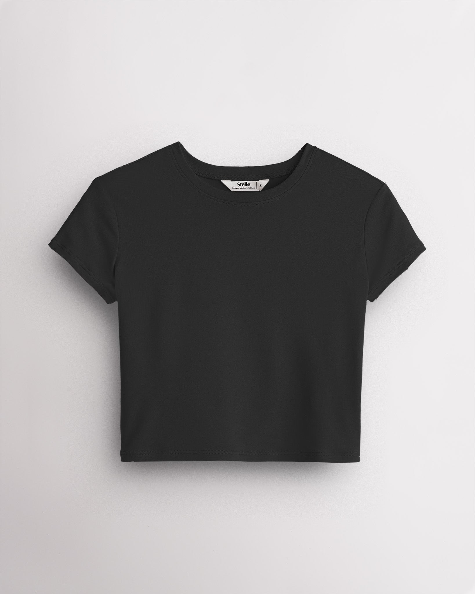Fitted Short sleeve Cropped T-Shirt