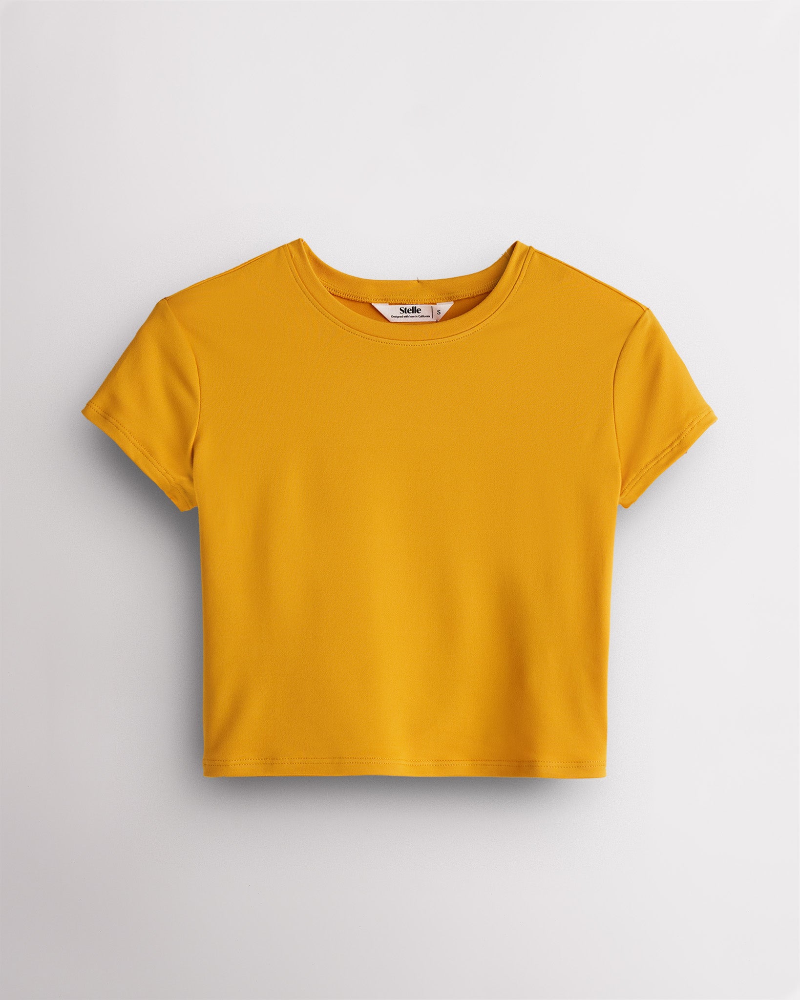 Fitted Short sleeve Cropped T-Shirt