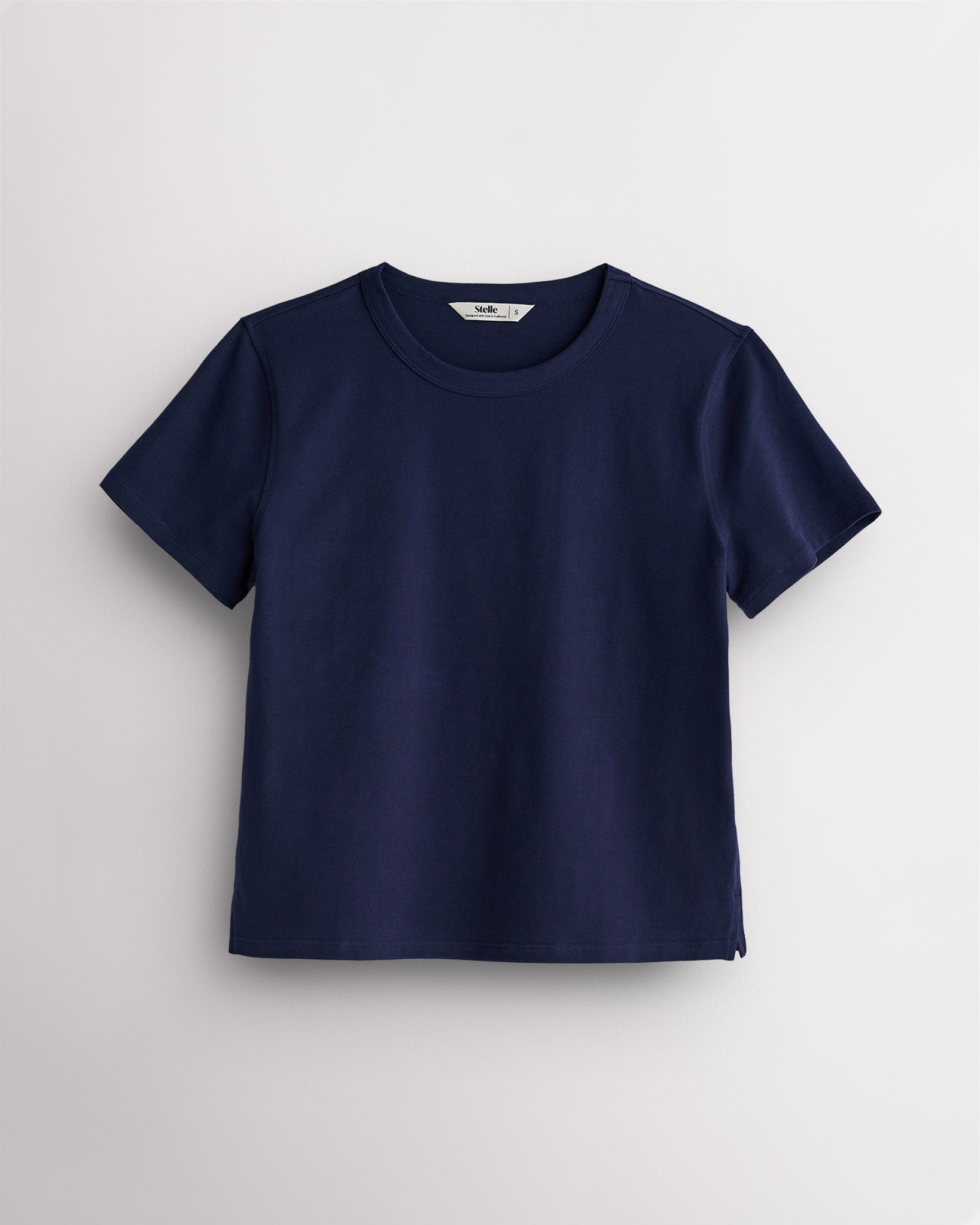 Women’s Short Sleeve Basic T-Shirt in Navy