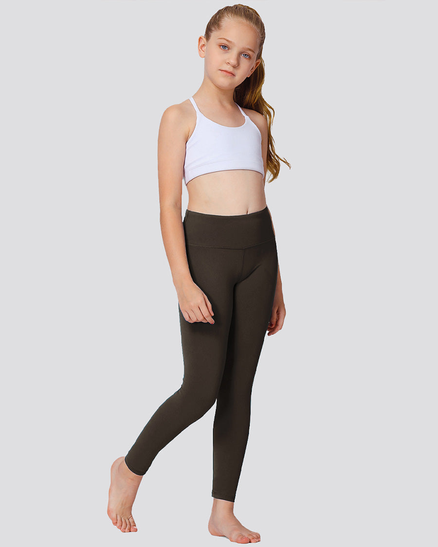 Espresso Girls Soft Yoga Leggings