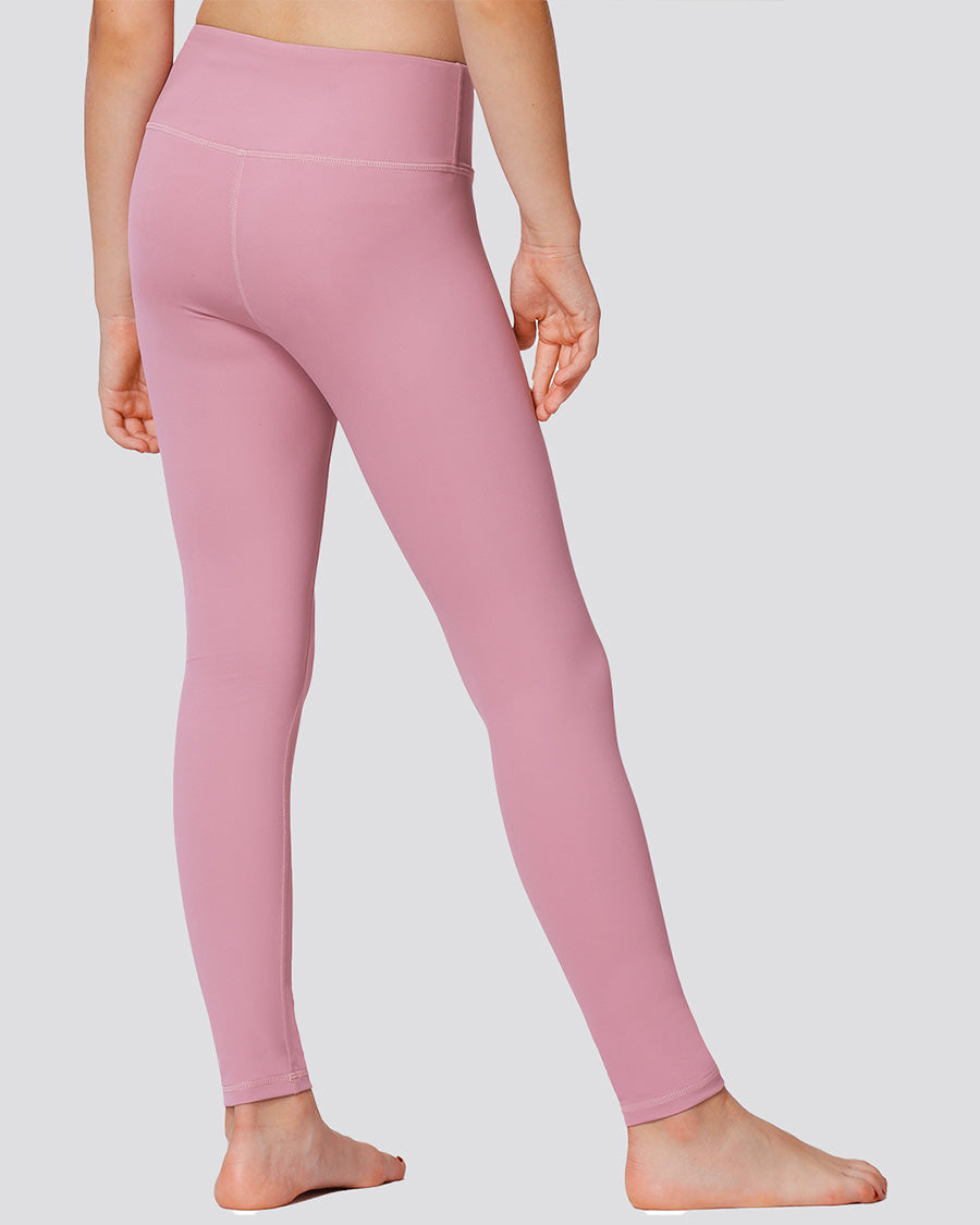 Pink Girls Soft Yoga Leggings
