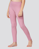 Pink Girls Soft Yoga Leggings