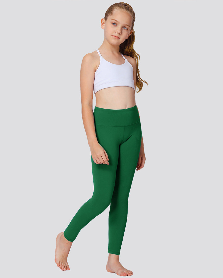 Evergreen Girls Soft Yoga Leggings
