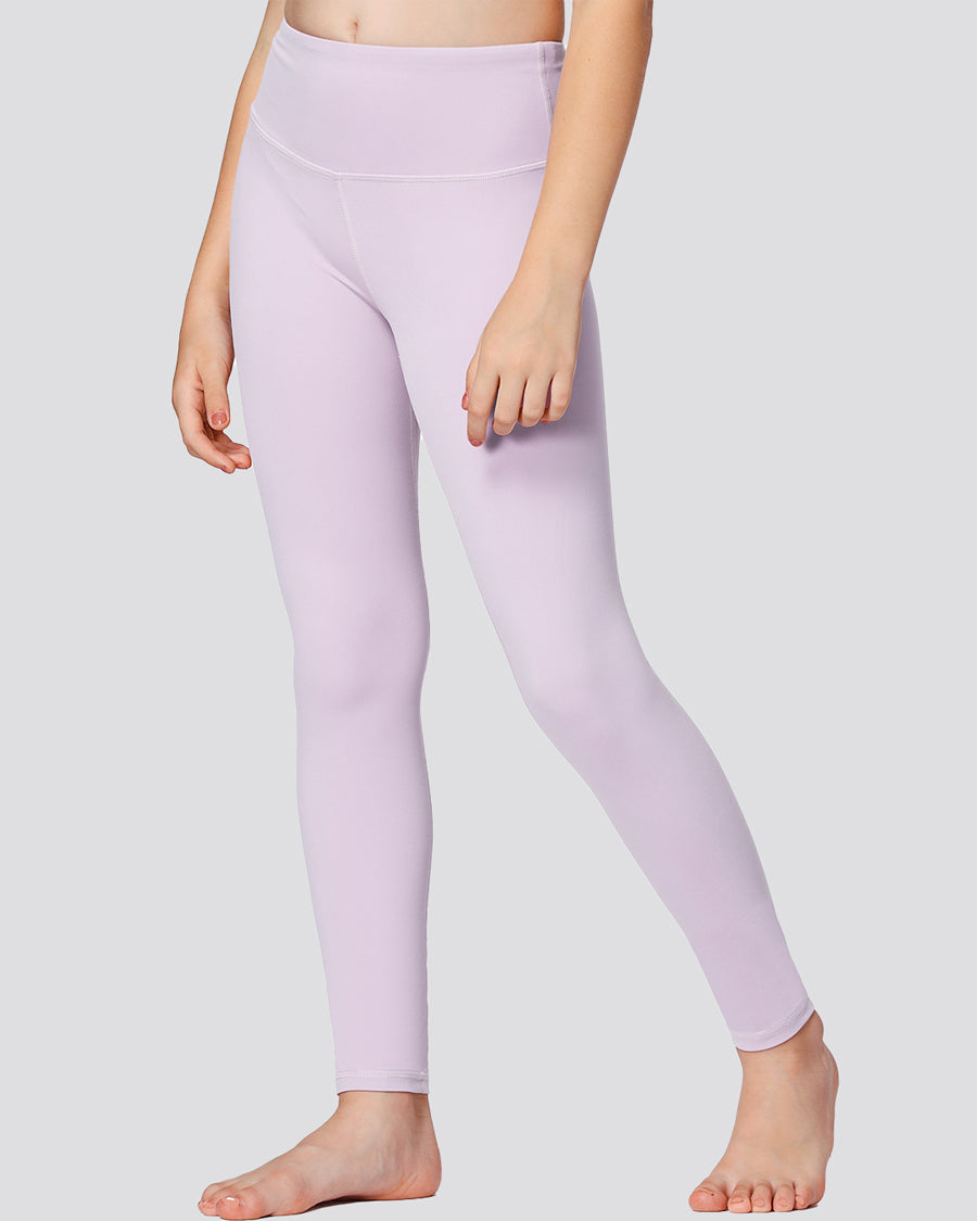 Lavender Girls Soft Yoga Leggings