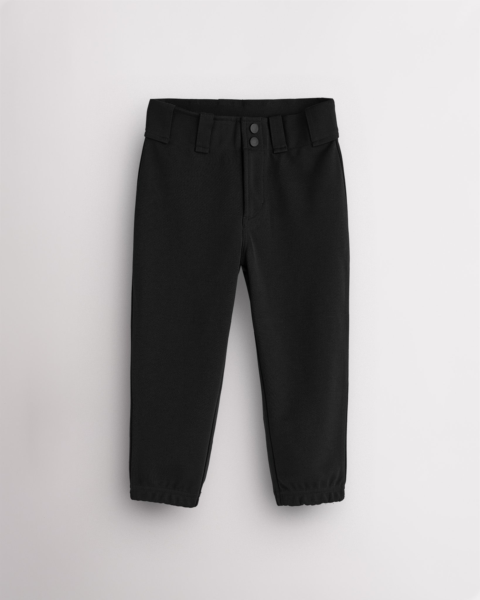 Kids Softball Pants in Black