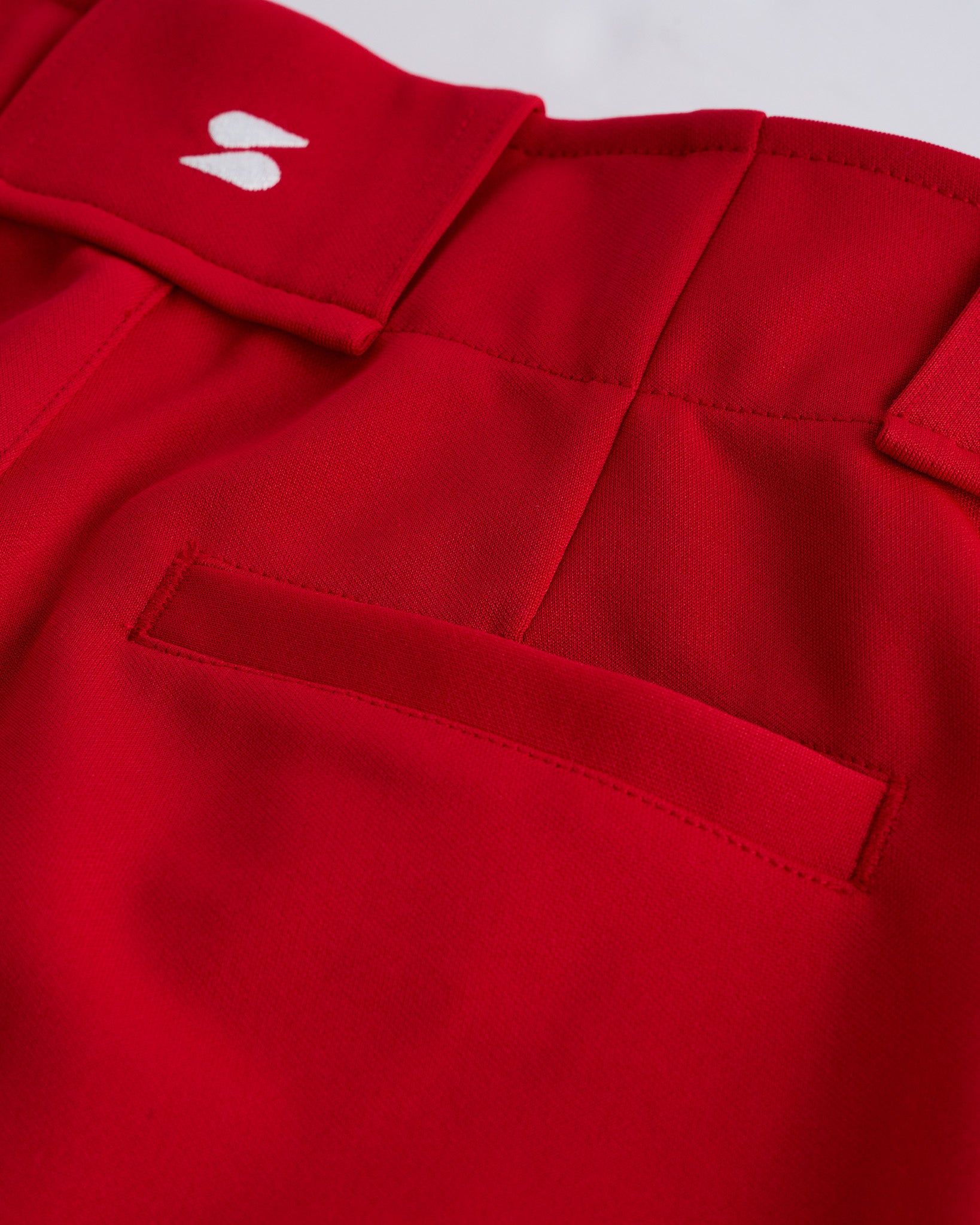 Kids Tall Softball Pants in Red