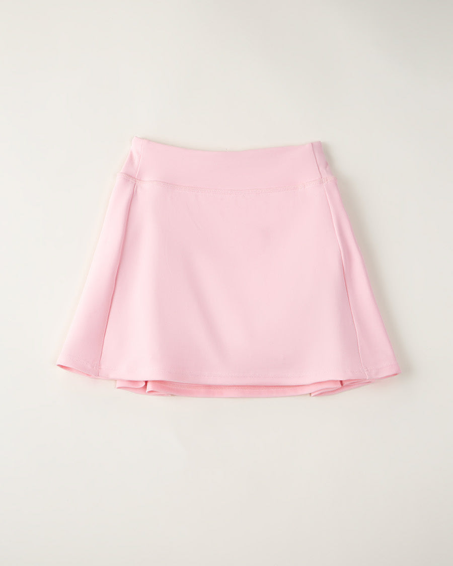 Pink Girls CourtChic A-Line Tennis Skirt