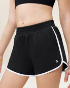 Black Girls Stretchy Athletic Shorts