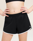 Black Girls Stretchy Athletic Shorts